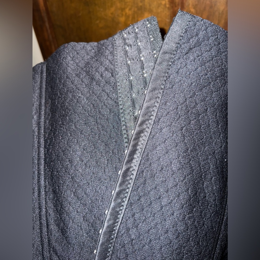 Plus Size 3X Heavenly Shapewear Black Corset Style Waist Cincher